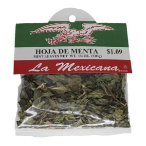 LA MEXICANA HOJA DE MENTA 1/4 OZ.